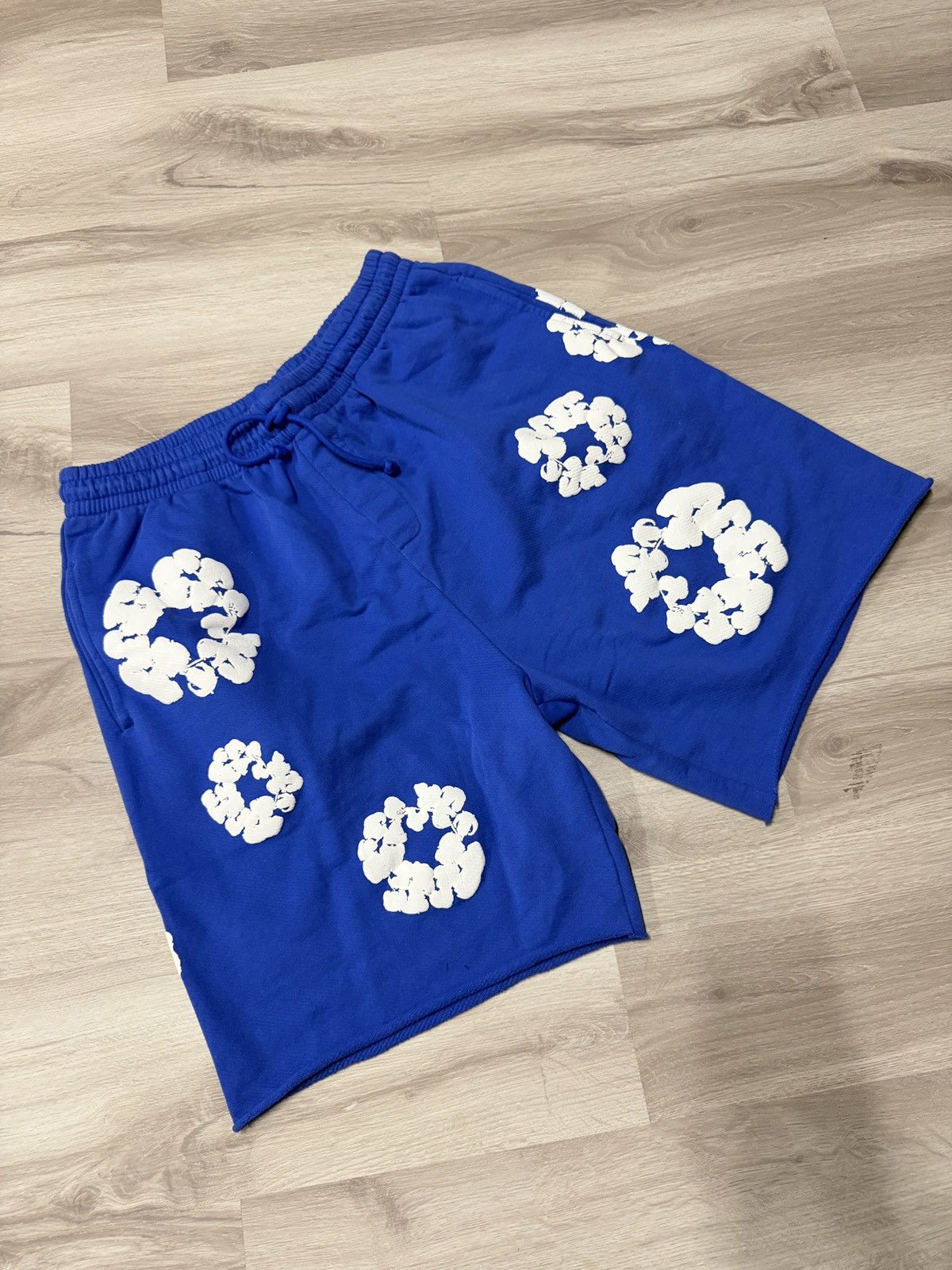 DENIM TEARS Denim Tears Cotton Wreath Denim Shorts | Grailed