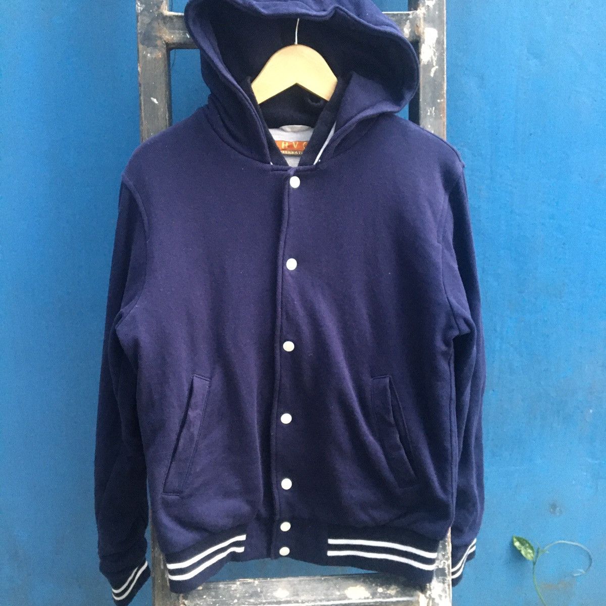 Vintage Vintage HVC international varsity jacket Size US L / EU 52-54 / 3 - 1 Thumbnail
