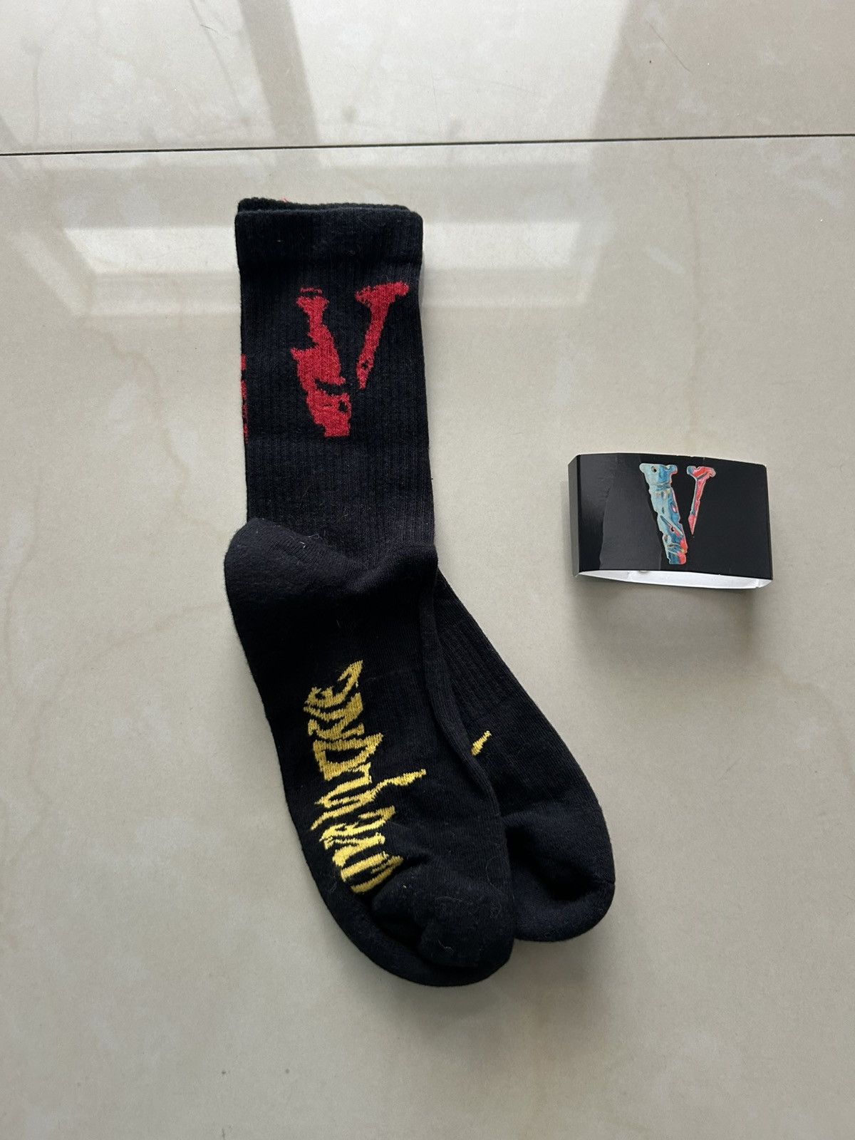 Vlone Vlone socks Size ONE SIZE - 1 Thumbnail