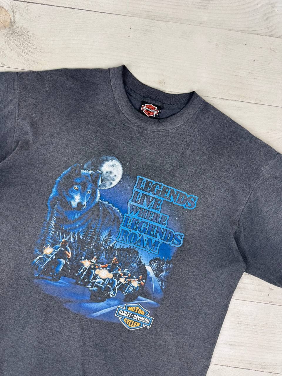 Harley Davidson Harley Davidson LEGENDS LIVE Where LEGENDS ROAM T Shirt Size US XL / EU 56 / 4 - 3 Thumbnail