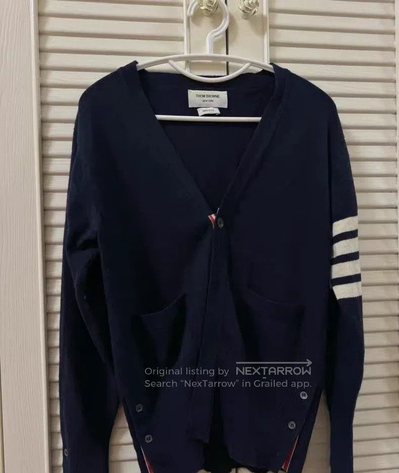 Thom Browne Thom Browne Cashmere knit cardigan Size US S / EU 44-46 / 1 - 1 Thumbnail