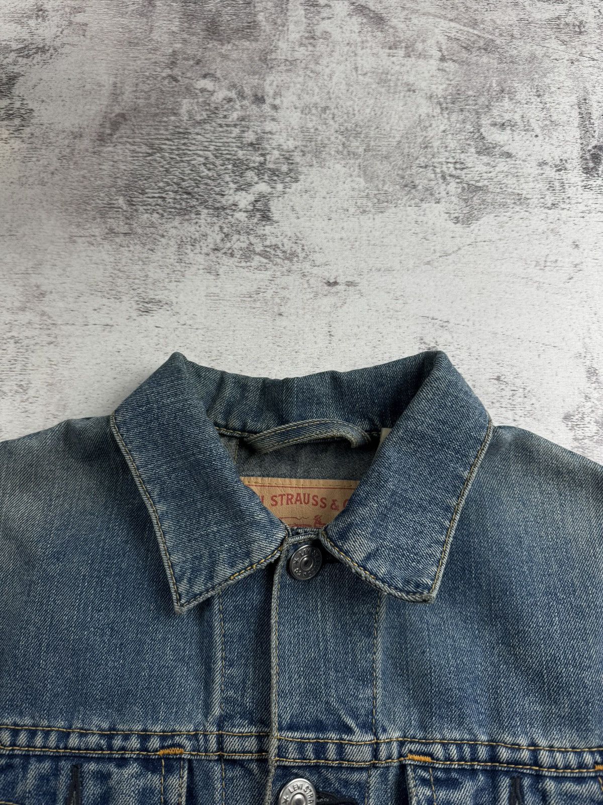 Levi's Levi’s 90S USA Type 1 Cotton Iconic Trucker Denim Jeans Button Jacket Size M Size M / US 6-8 / IT 42-44 - 9 Thumbnail