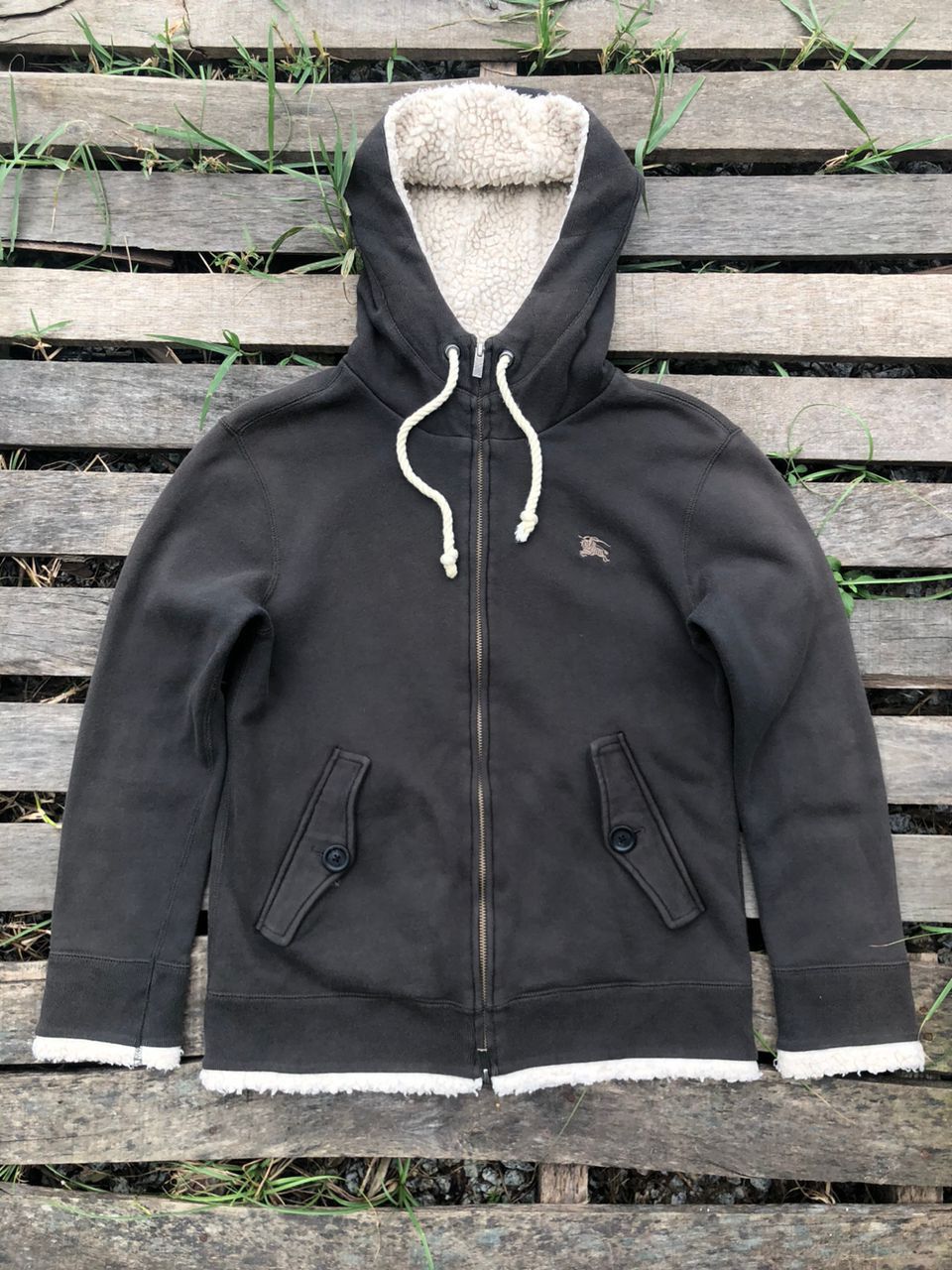 Burberry Burberry Black Label Zip Hoodie Fleece Lining Size US S / EU 44-46 / 1 - 1 Thumbnail