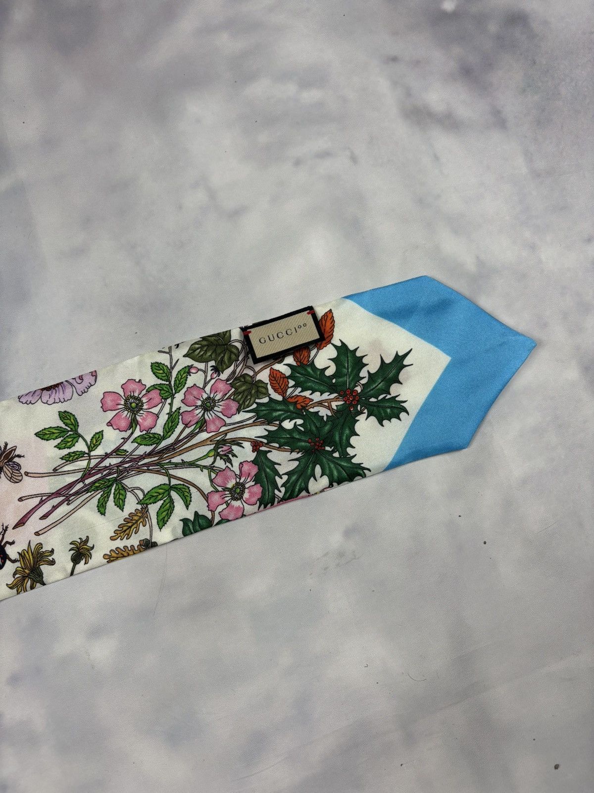 Gucci Gucci Flora 100th Anniversary Silk Scarf Size ONE SIZE - 10 Thumbnail