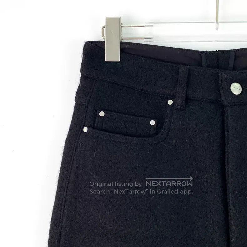 Rick Owens Rick Owens Black wool slacks pants Size US 28 / EU 44 - 3 Thumbnail