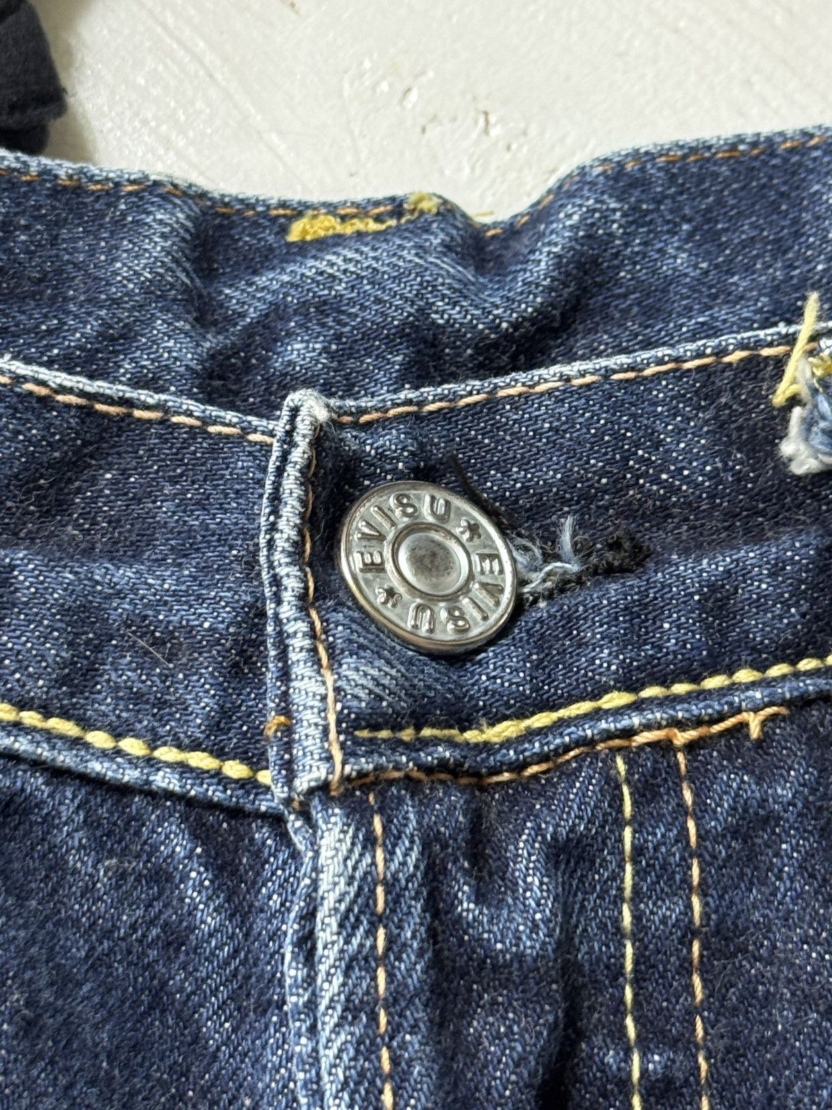 Evisu EVISU DAICOCK PAINTED DENIM SHORTS Size 28" / US 6 / IT 42 - 8 Thumbnail