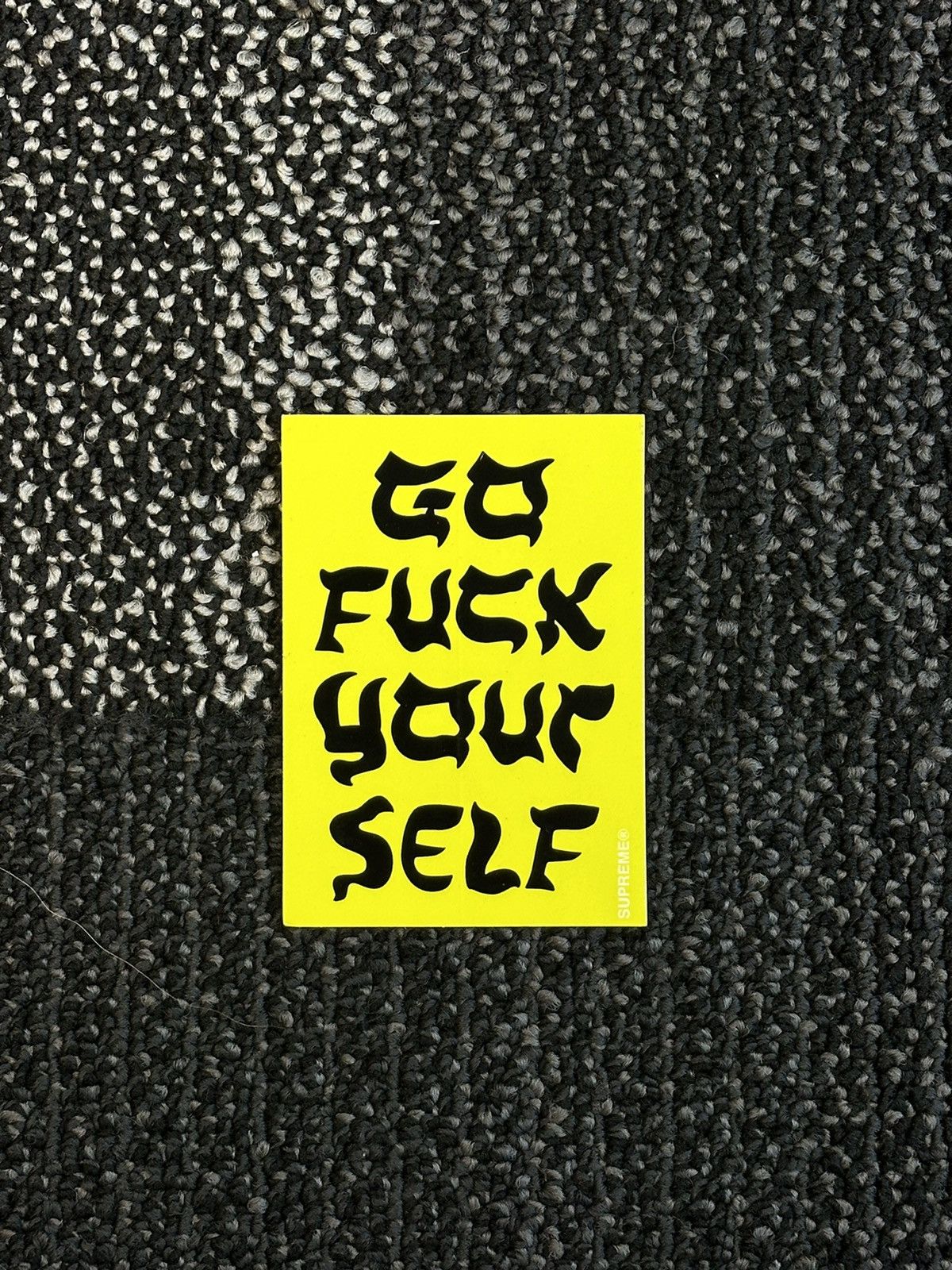 Supreme Supreme GFYS Sticker Size ONE SIZE - 1 Preview