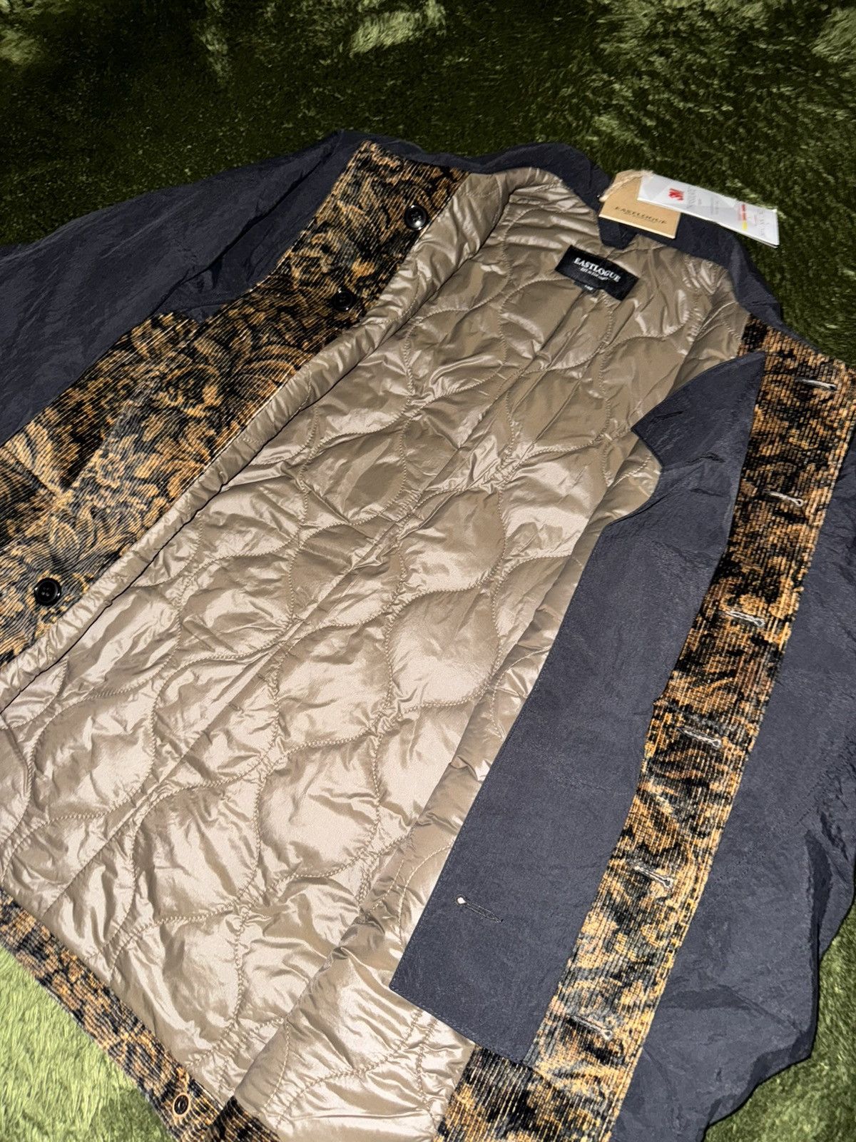 EASTLOGUE [L] EASTLOGUE FERNDALE Quilted Floral Thinsulate Jacket Size US L / EU 52-54 / 3 - 6 Thumbnail