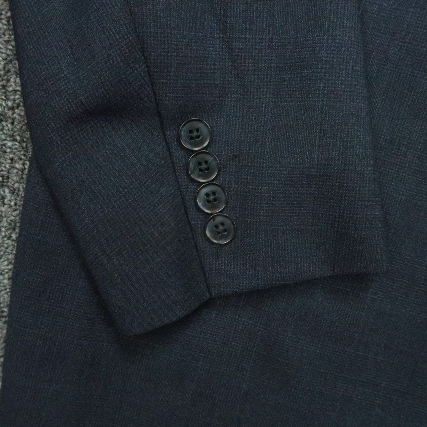 Peter Millar Peter Millar Blazer Men 50T Blue Wool Formal Double-Vented Sport Coat Jacket Size 50R - 5 Thumbnail