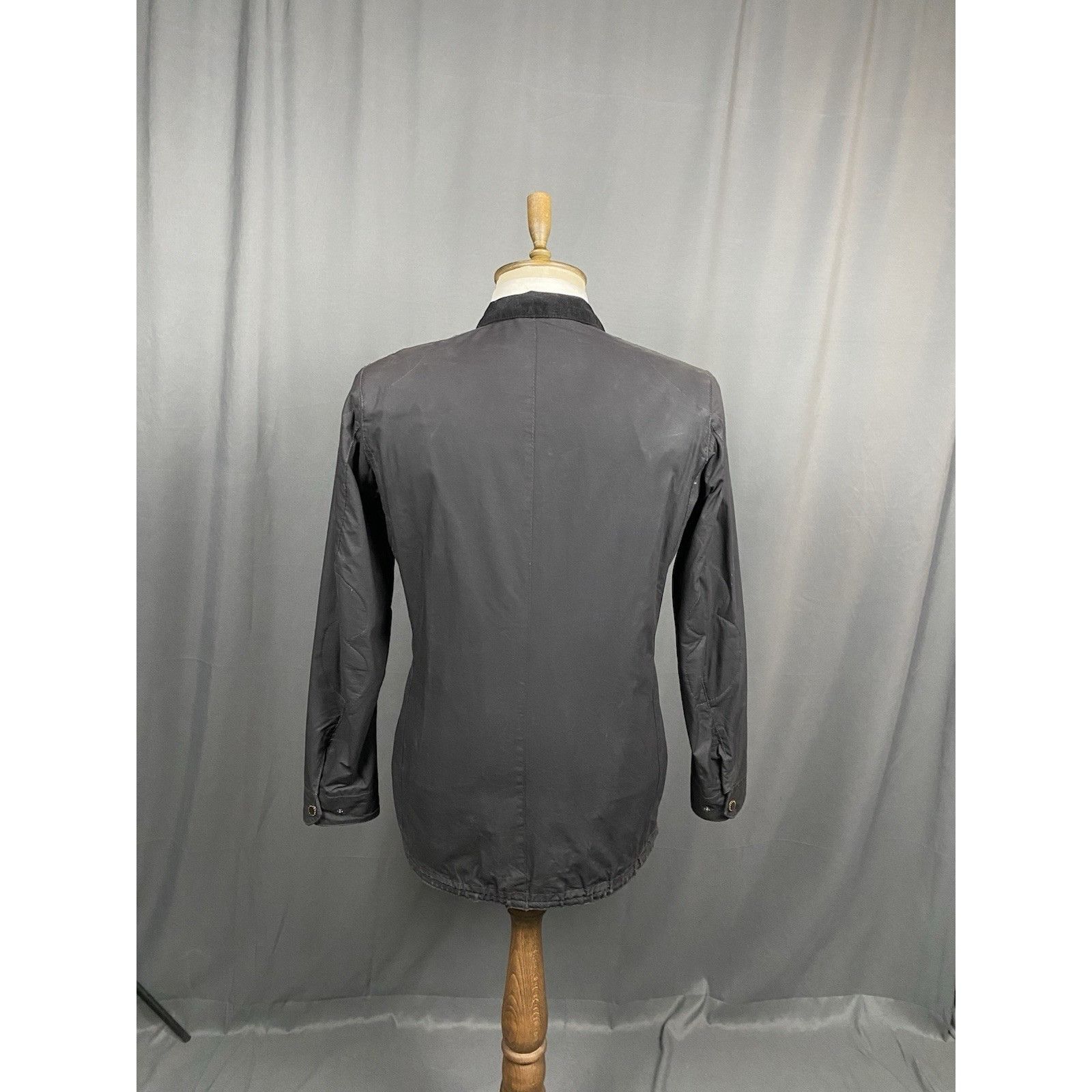 Barbour Barbour Braken Men's Black Waxed Motorcycle Jacket Size L Size US L / EU 52-54 / 3 - 7 Thumbnail