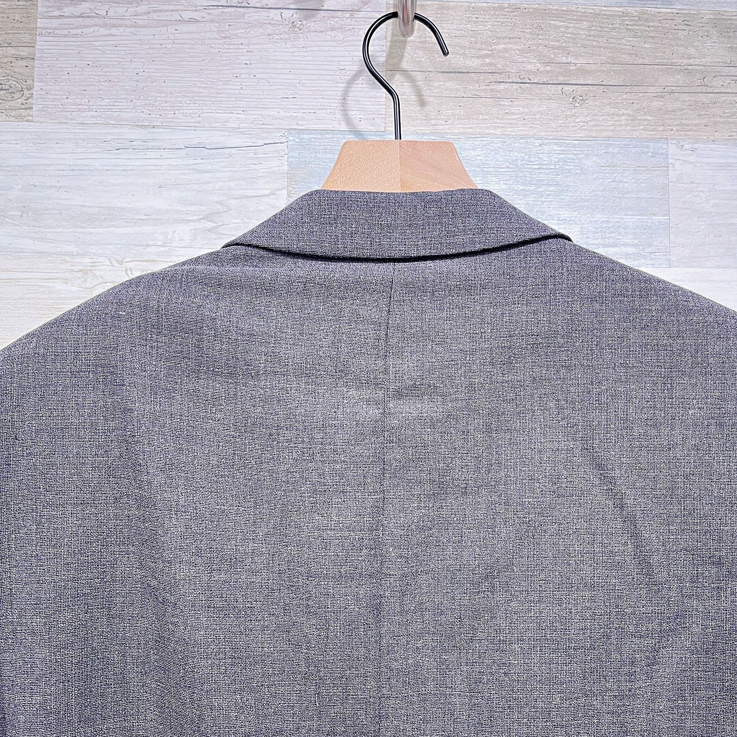 Jhane Barnes Jhane Barnes Vintage Wool Hopsack Suit Gray Mens 42L 36W Size 42L - 7 Thumbnail