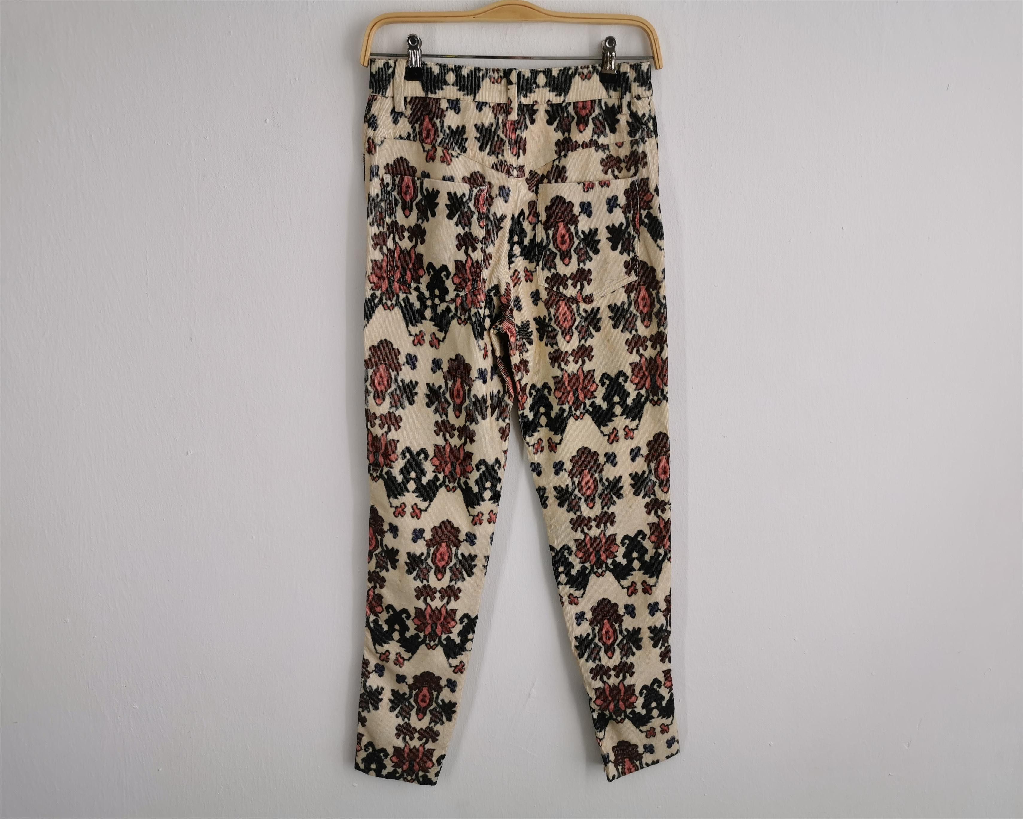 Isabel Marant Isabel Marant Floral Corduroy Pants Womens Size 28 Size 28" / US 6 / IT 42 - 3 Thumbnail