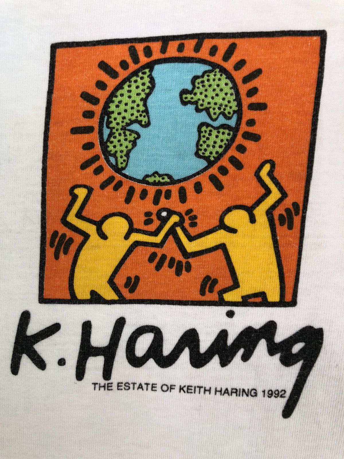 Keith Haring Vintage Keith Haring Pop Art Tee Size US L / EU 52-54 / 3 - 4 Thumbnail