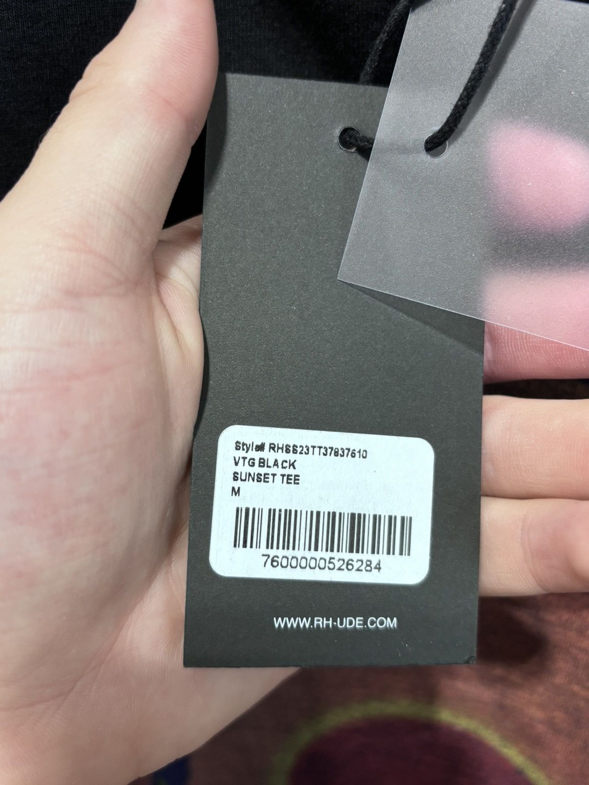 Rhude RHUDE VIG BLACK SUNSET TEE Size US M / EU 48-50 / 2 - 5 Thumbnail