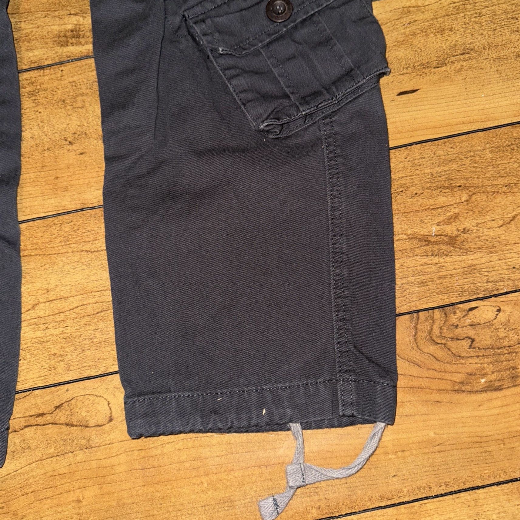 Vintage VINTAGE Must Way Cargo Pants Men’s 32x29 Dark Gray Multiple Pockets Streetwear Utility 90s Y2K Army Workwear Mens Size US 32 / EU 48 - 3 Thumbnail