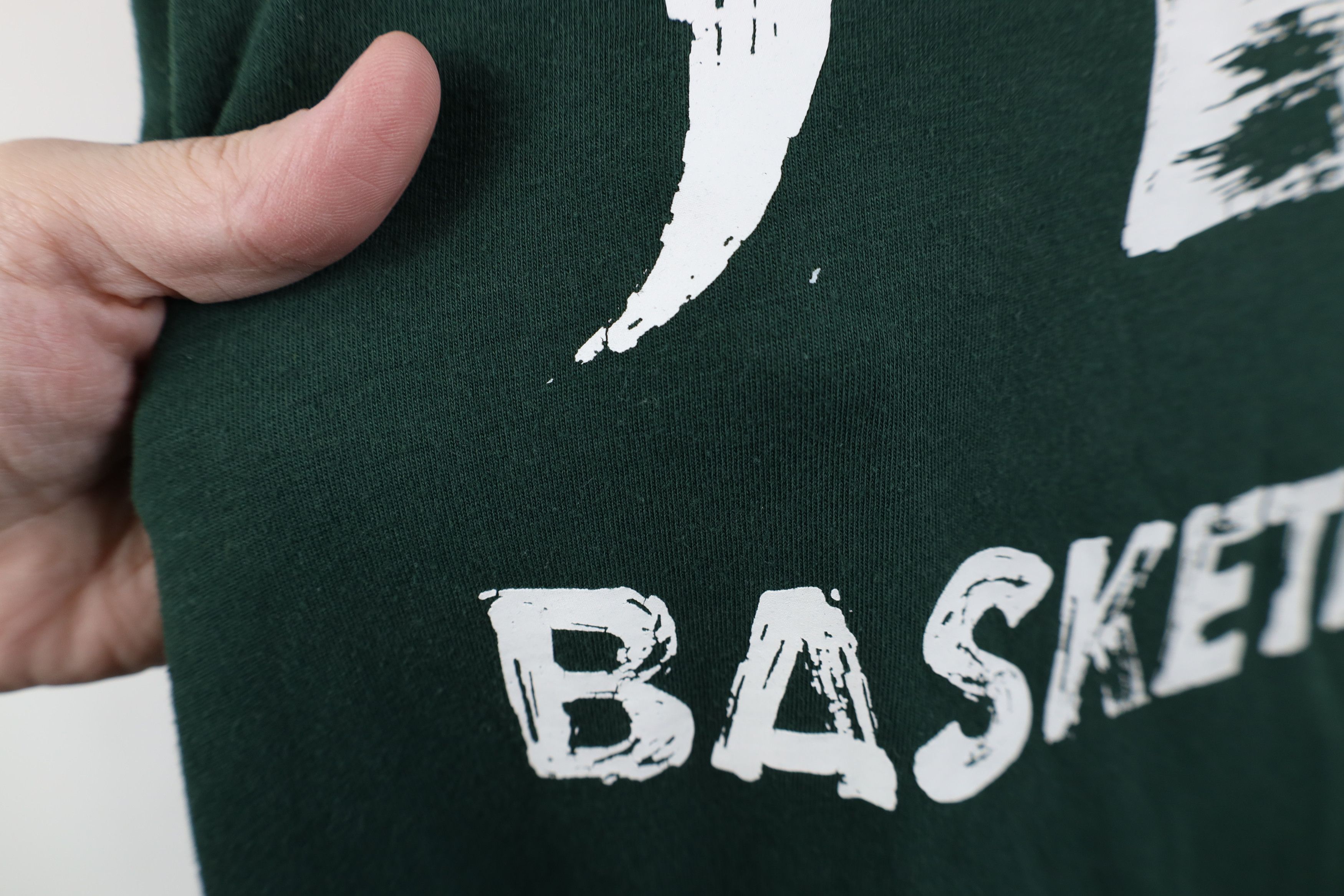 Nike Nike Cut Michigan State University Basketball T-Shirt Size US XXL / EU 58 / 5 - 5 Thumbnail