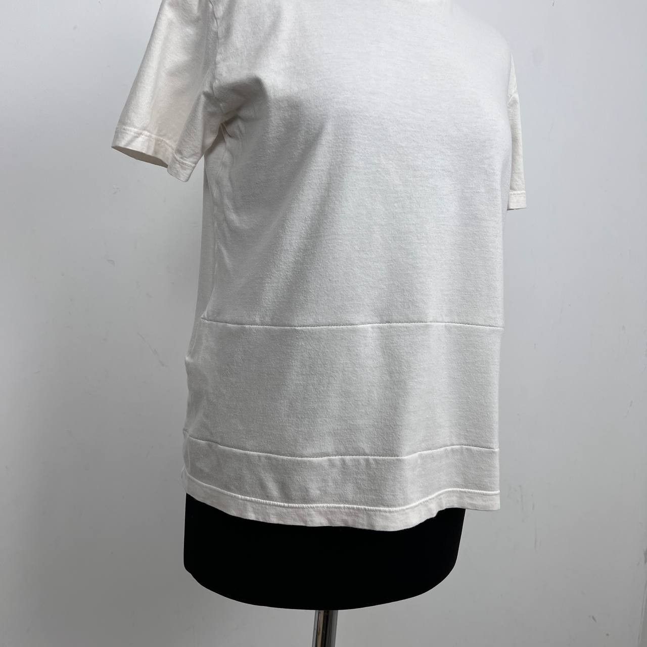 Prada PRADA Vintage Basic White T-Shirt Size L Size L / US 10 / IT 46 - 8 Thumbnail