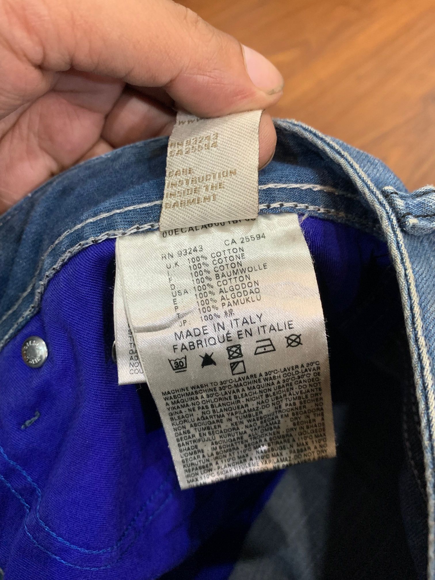 Diesel Diesel Zathan denim Size US 35 - 14 Thumbnail
