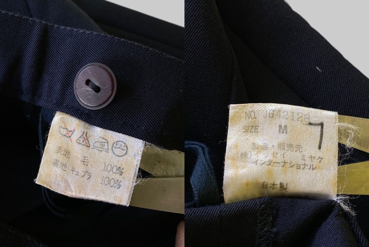 Issey Miyake 1984 ISSEY MIYAKE WOOL PANTS Size 24" / US 00 / IT 34 - 3 Thumbnail