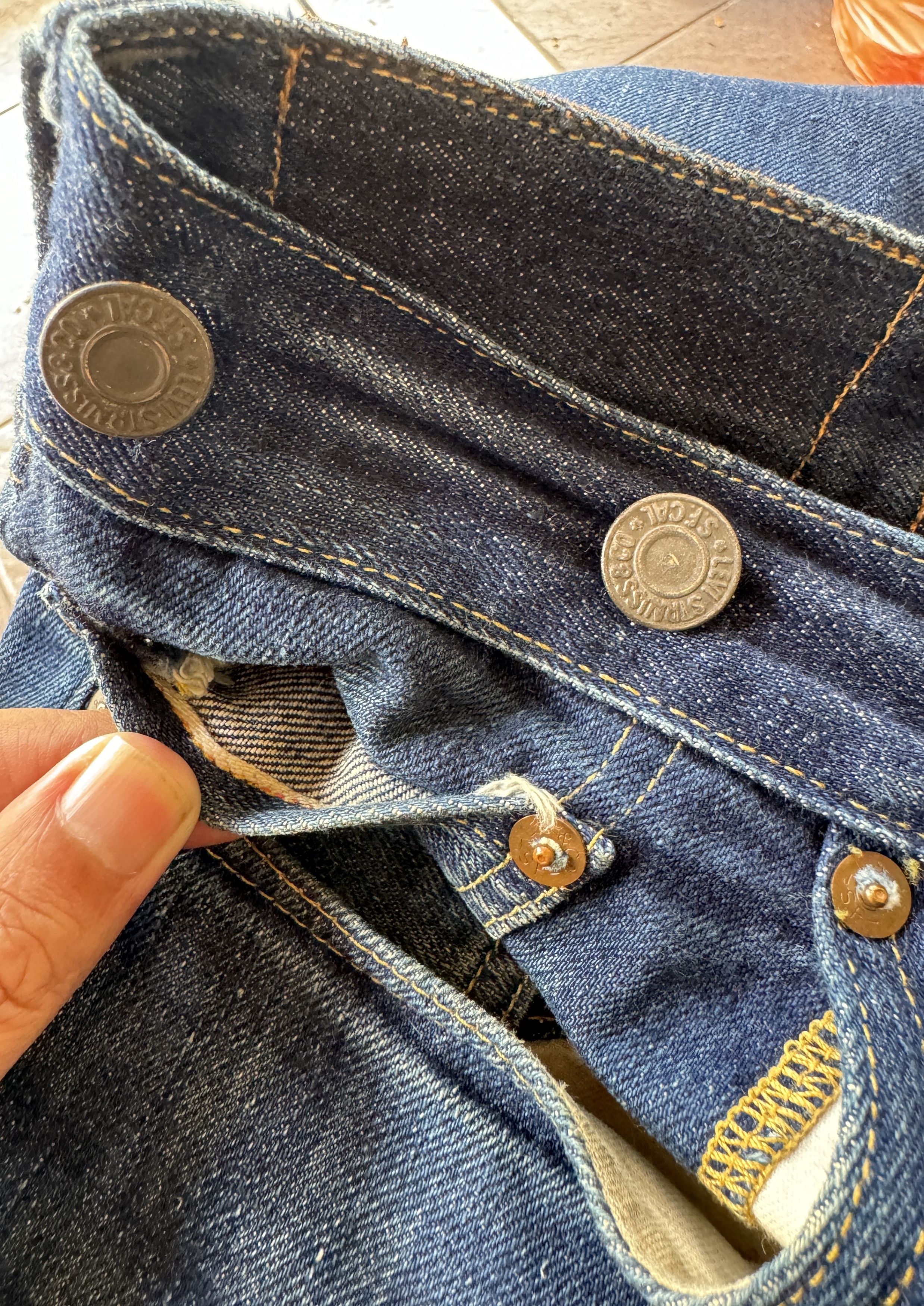 Levi's LEVIS BIG E LOT 501XX SELVEDGE JEANS Size US 32 / EU 48 - 5 Thumbnail