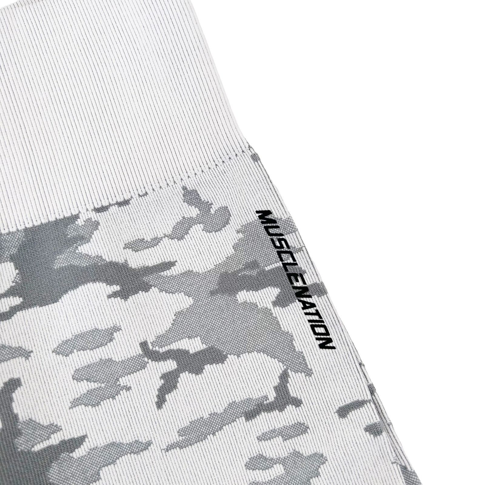 Other Muscle Nation Gray Camo Seamless Leggings Sz S Size 27" / US 4 / IT 40 - 2 Thumbnail