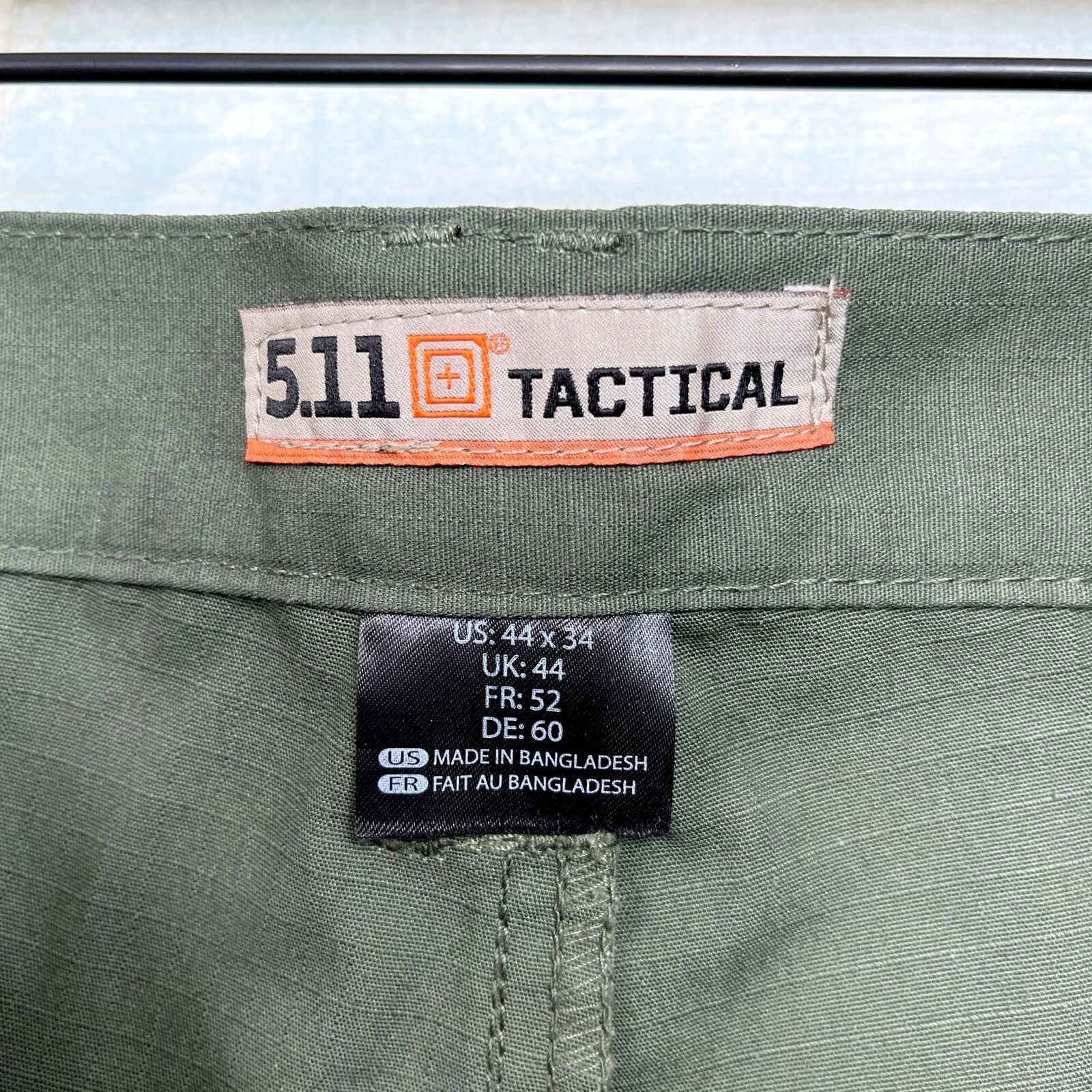 5.11 5.11 Tactical Taclite Pro Ripstop Cargo Pants Green 44x34 Size US 44 / EU 60 - 7 Thumbnail