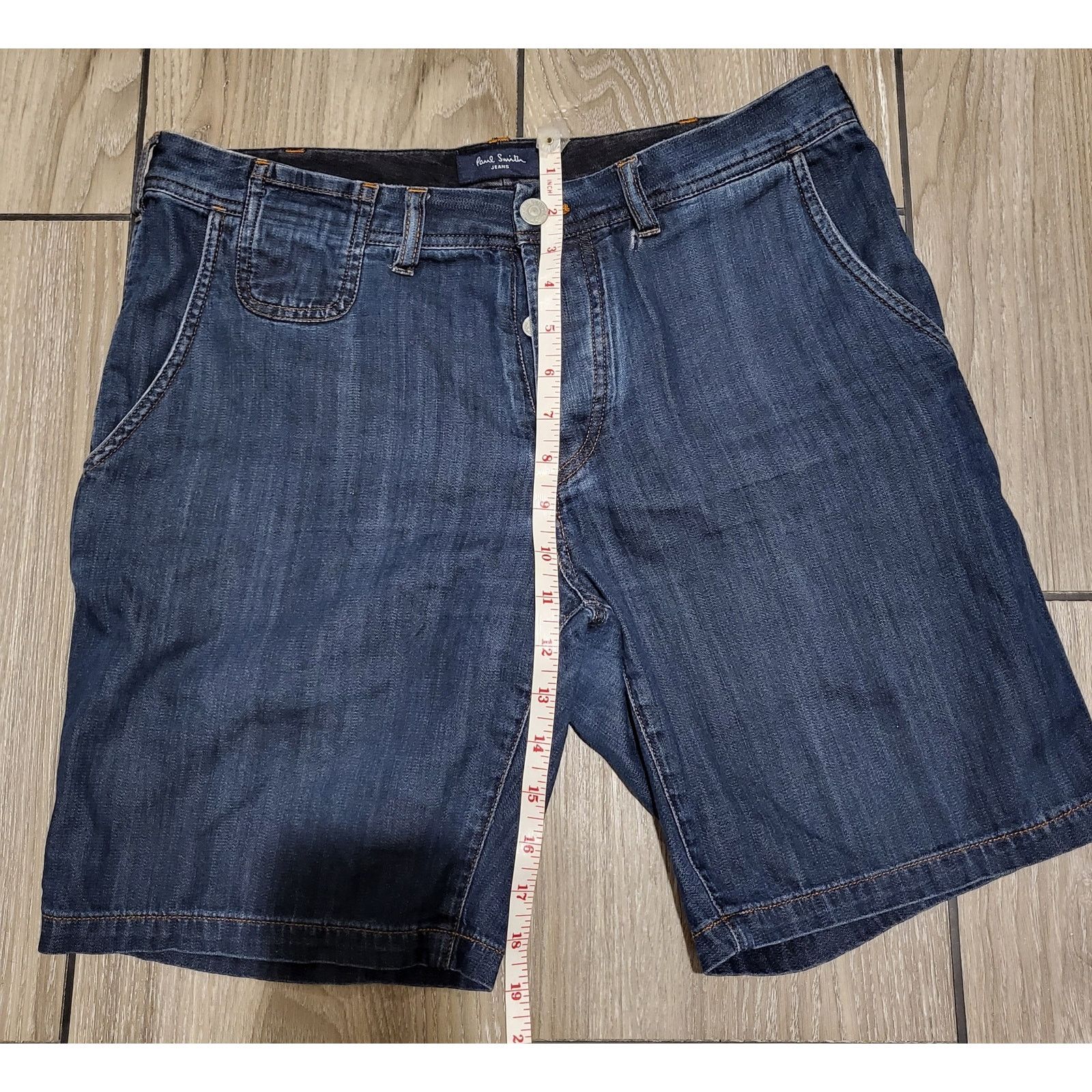 Paul Smith Paul Smith Short Jeans Size L Chino blue Size US 32 / EU 48 - 6 Thumbnail