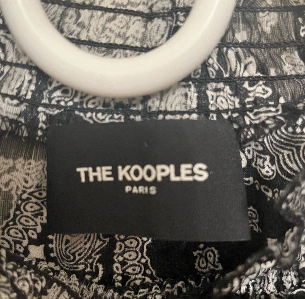 The Kooples The Kooples Bandana Smocked Blouse Small Size S / US 4 / IT 40 - 4 Thumbnail