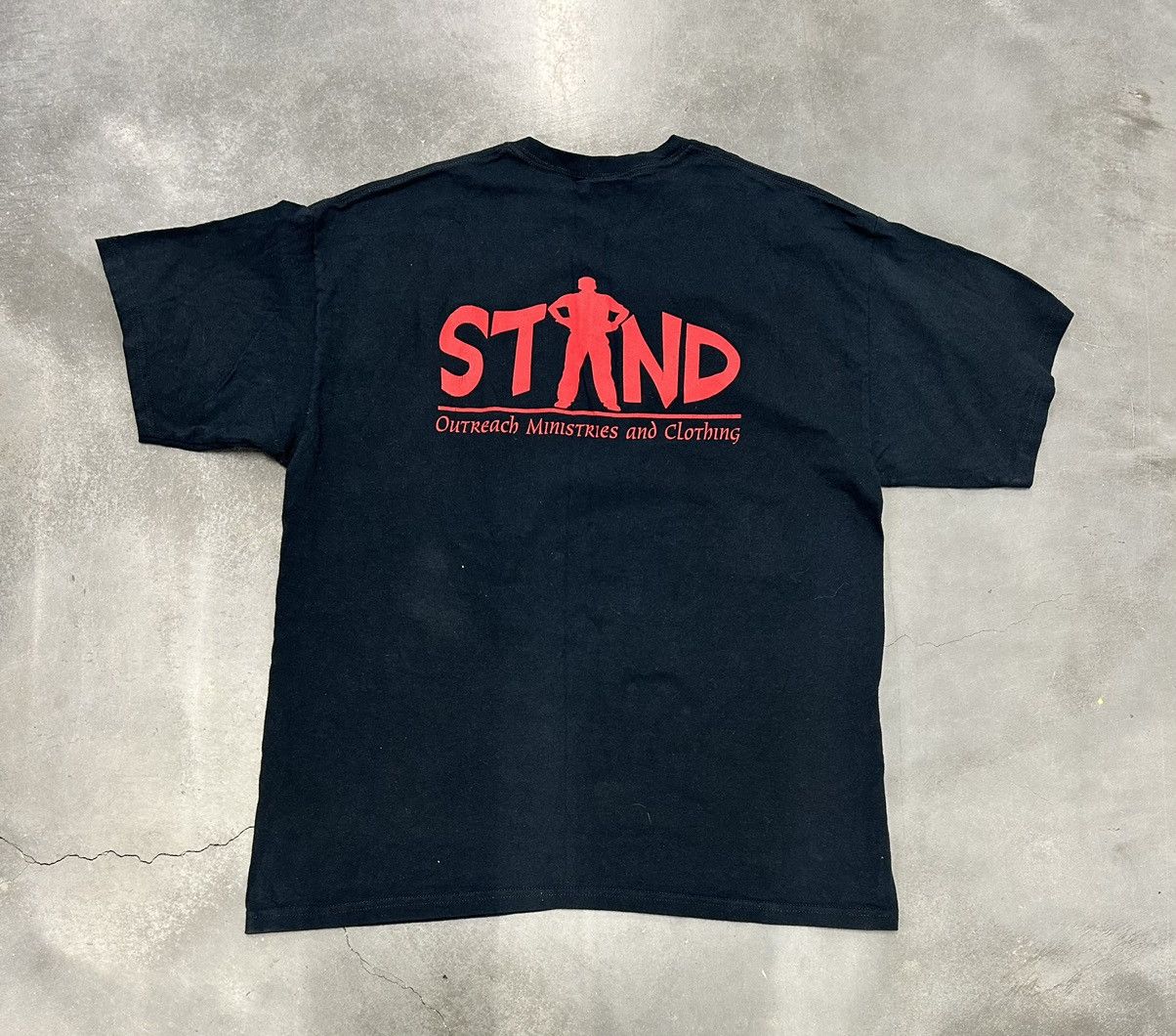 Gildan Y2K Stand For Christ tee Size US XL / EU 56 / 4 - 2 Thumbnail