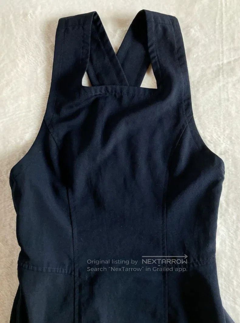 Comme des Garcons Comme Des Garcons Black Cross Tie Flare Dress Size M / US 6-8 / IT 42-44 - 3 Thumbnail