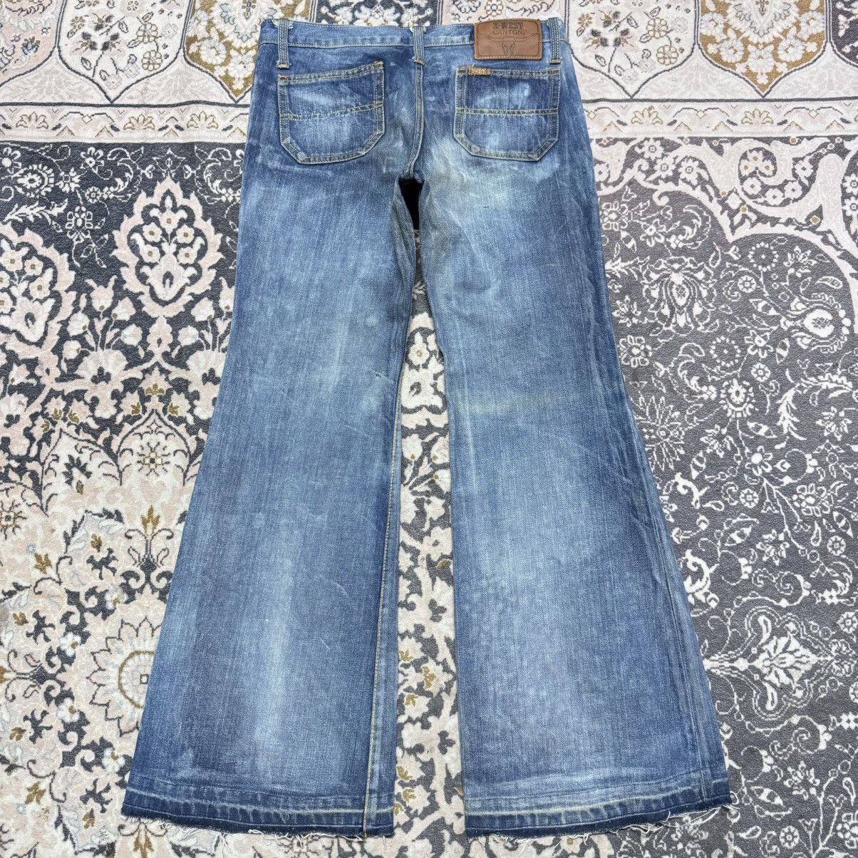 Vintage Vintage X-West Canton Denim Bell Bottom Jeans Size US 30 / EU 46 - 15 Thumbnail