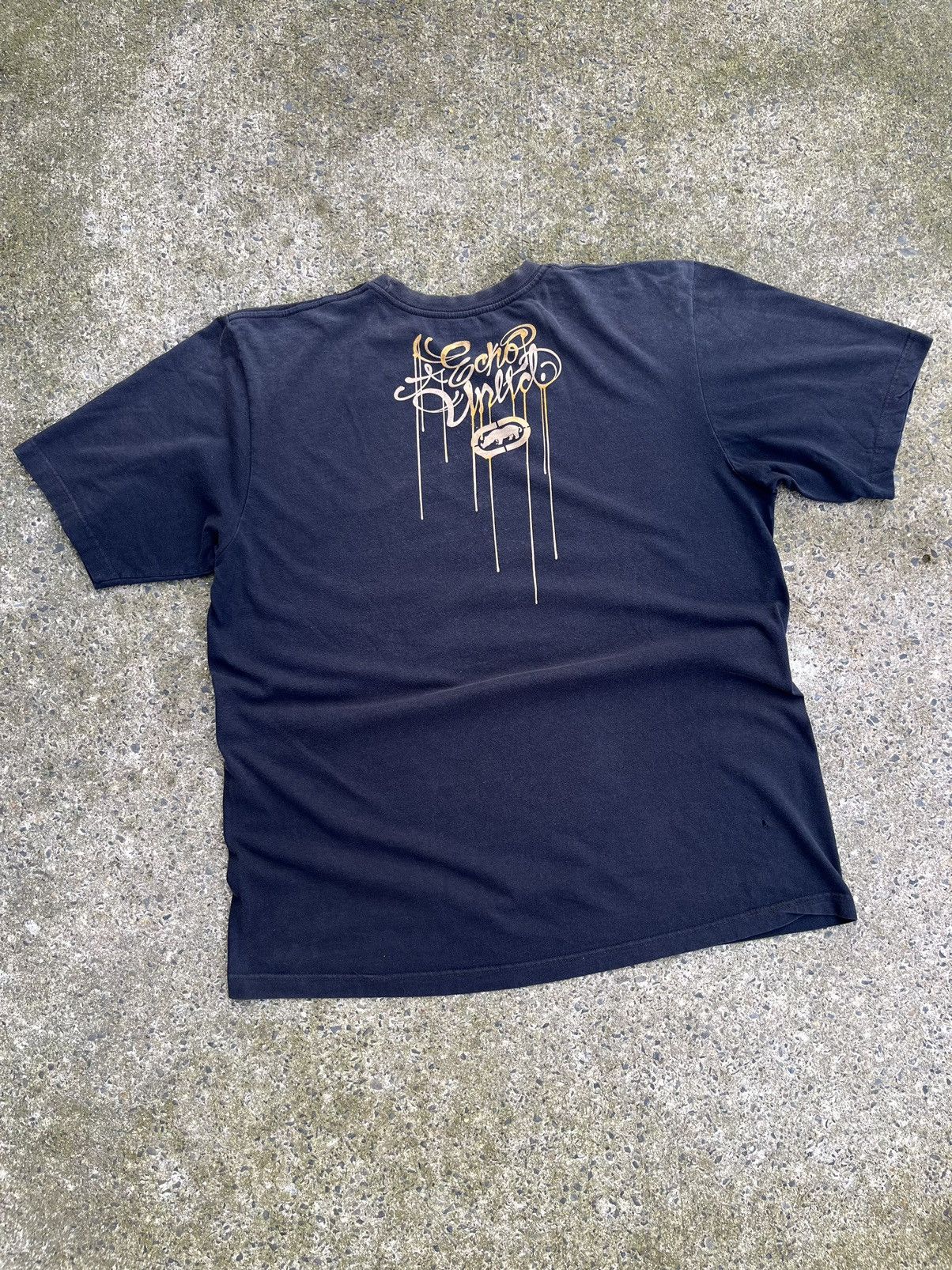 Ecko Unltd. Vintage Y2K Ecko Unitd. Faded T-Shirt Size US XL / EU 56 / 4 - 12 Thumbnail