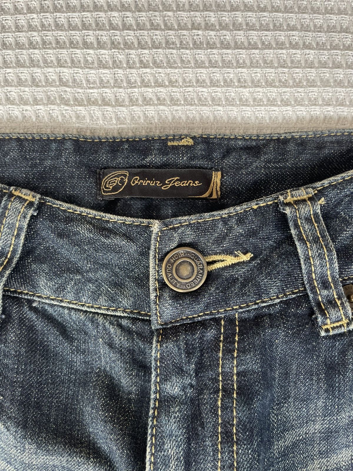 Hysteric Glamour Vintage’90s🔥ORIRIN🔥Flared Distressed Cargo Jeans Size US 30 / EU 46 - 11 Thumbnail