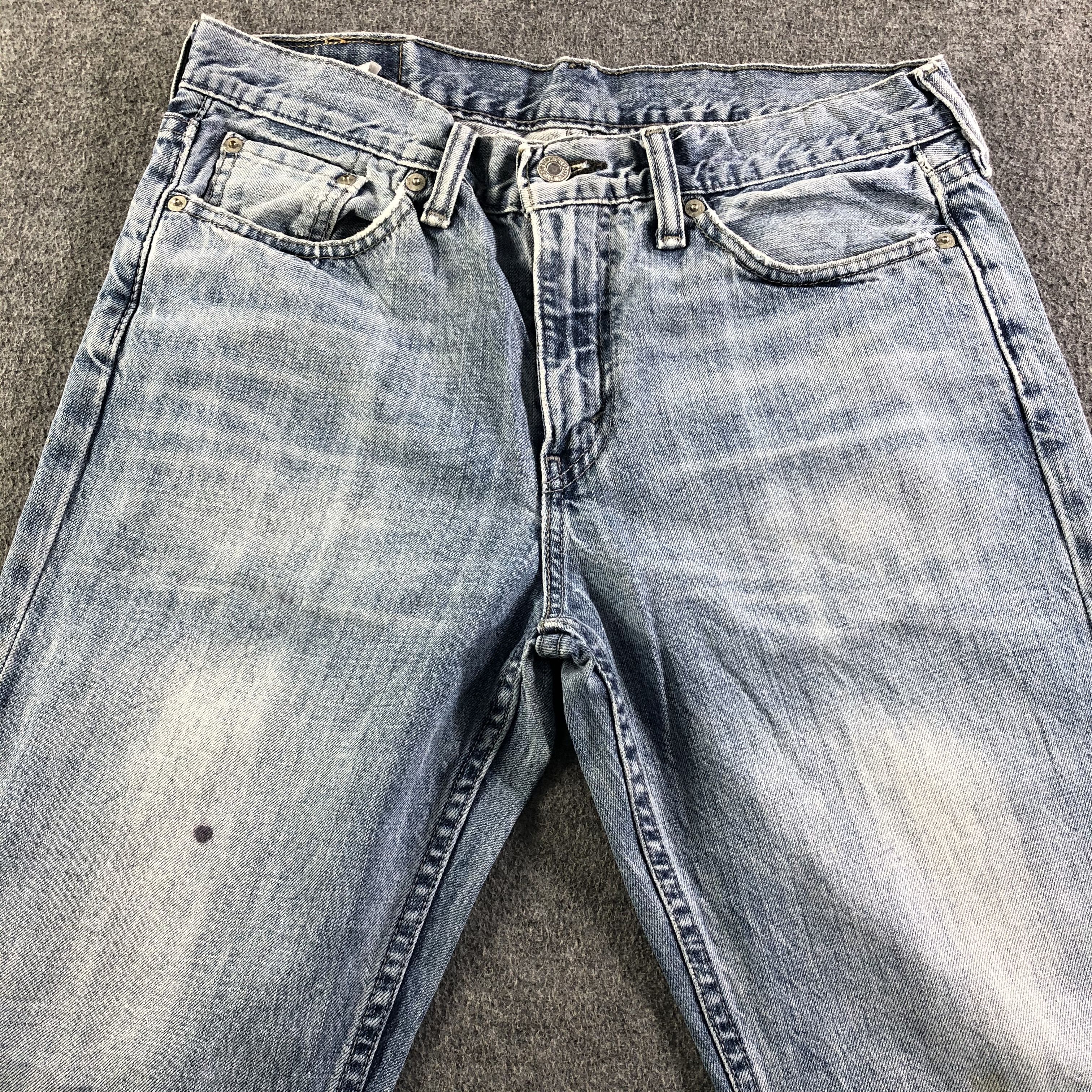 Levi's Vintage Light Wash Levis 514 Jeans-J3482 Size 33" - 3 Thumbnail