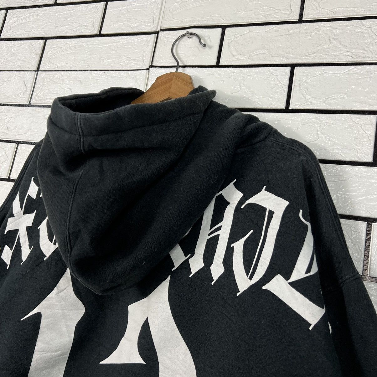 Vintage MEXIFORNIA Big Logo Pullover Hoodie Sweatshirt #4285-C195 Size US XL / EU 56 / 4 - 4 Thumbnail