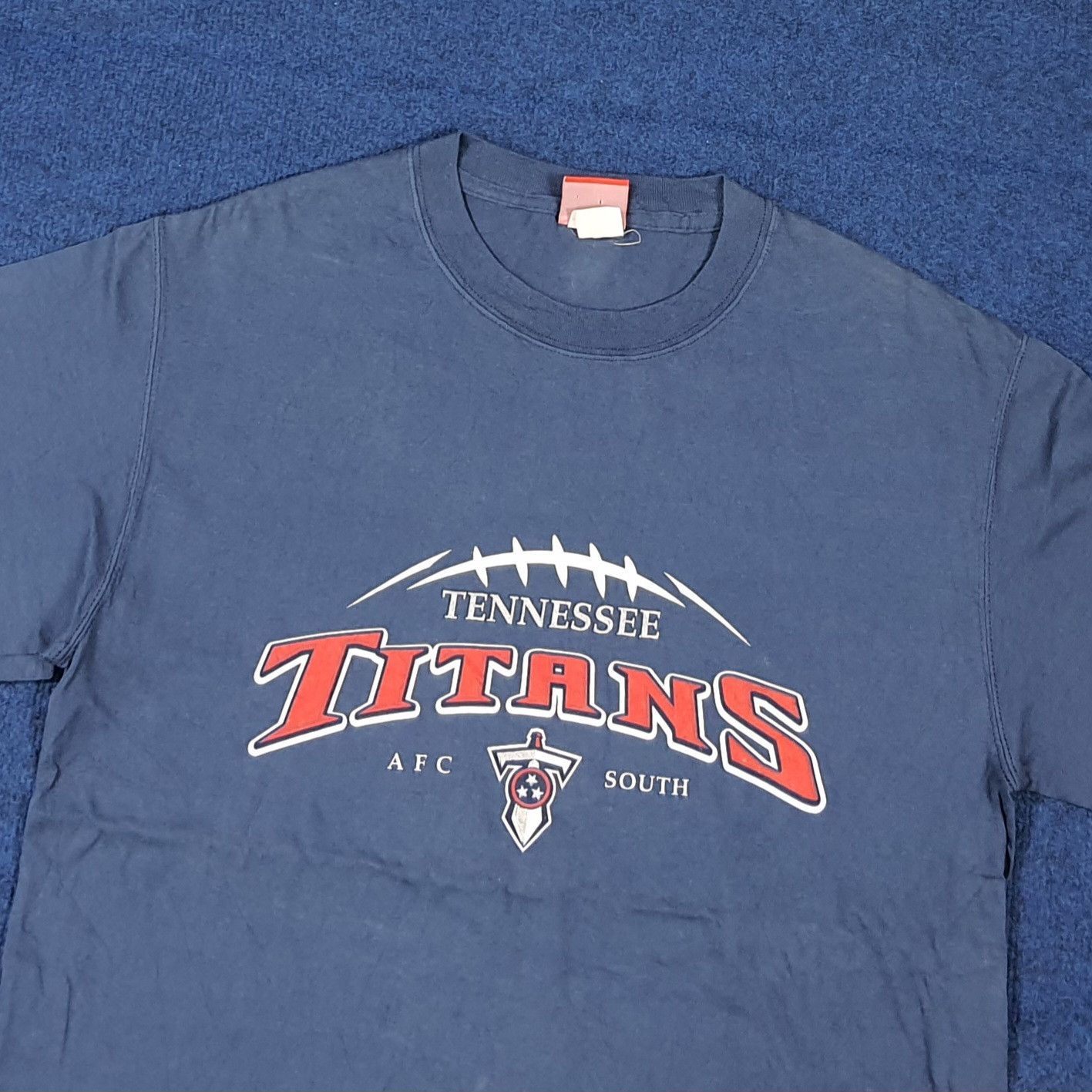 NFL Vintage Tennessee Titans Tshirt NFL AFC C285N41 Size US M / EU 48-50 / 2 - 2 Thumbnail