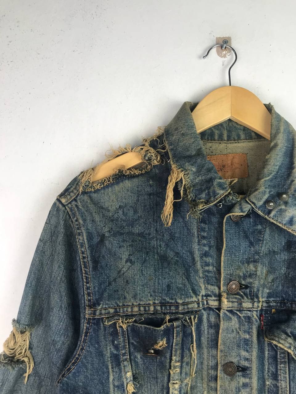 Levi's Vintage Levis Distressed Seditionaries punk jacket(custom) Size US M / EU 48-50 / 2 - 5 Thumbnail