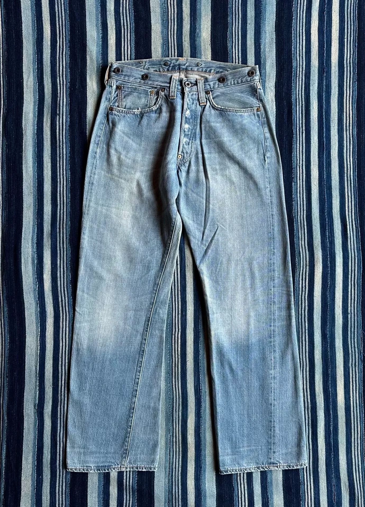 Levi's Vintage Clothing vintage levi's 555 red ear denim jeans Size US 32 / EU 48 - 1 Thumbnail