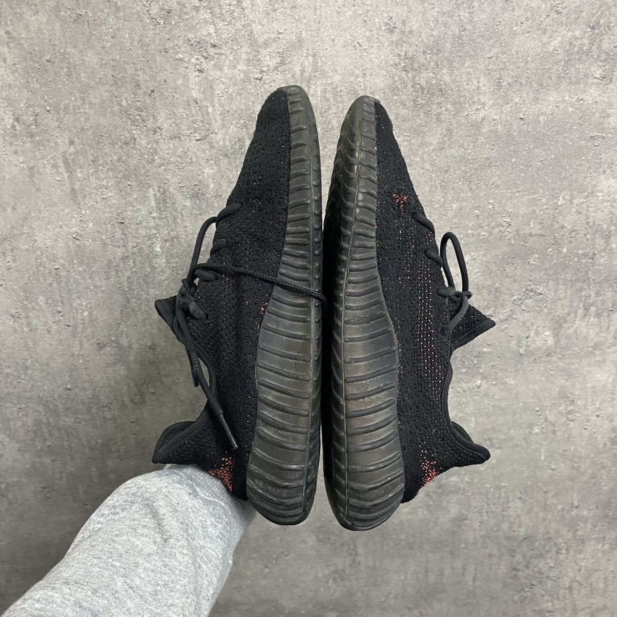 Adidas × Kanye West Adidas Yeezy 350 Boost V2 SPLY Red Size US 12 / EU 45 - 7 Thumbnail
