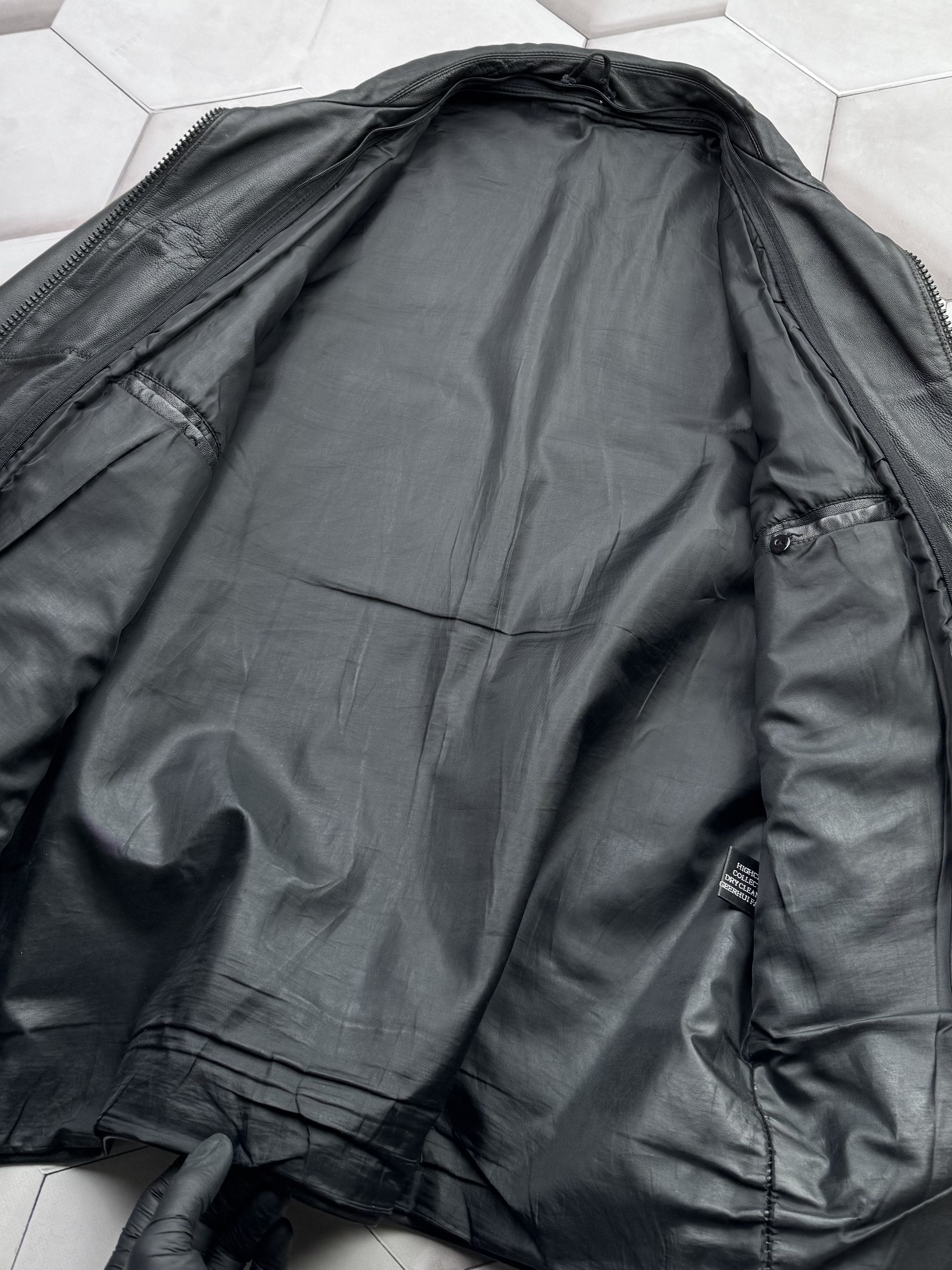 Japanese Brand Vintage Leather Jacket (E4) Size US M / EU 48-50 / 2 - 11 Thumbnail