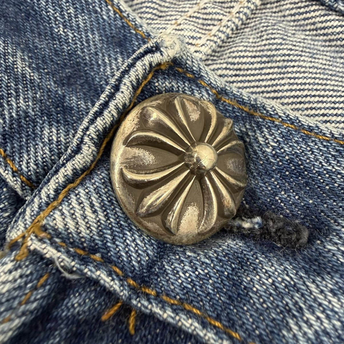 Chrome Hearts Chrome Hearts Levi’s 501 Cross Patch Denim Jeans Size US 33 - 5 Thumbnail