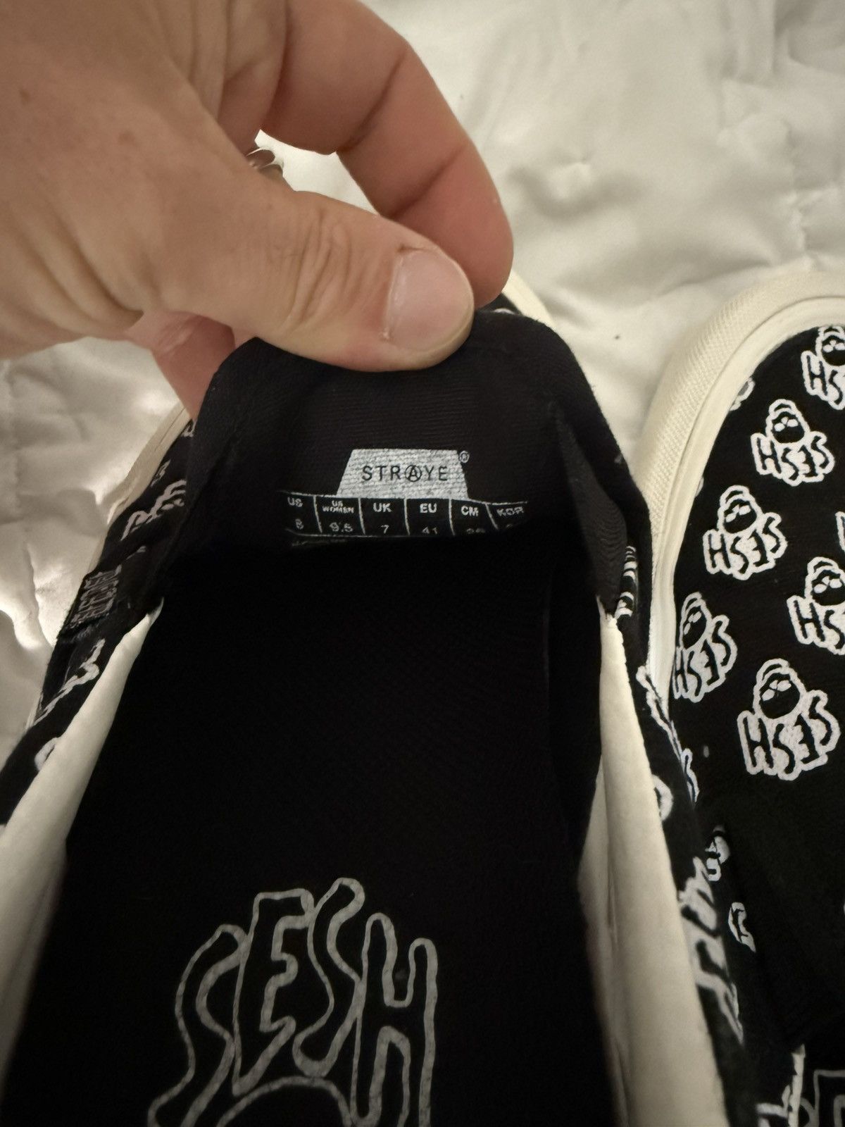 Bones × TeamSESH Bones Team Sesh Slip On Straye Size US 8 / EU 41 - 7 Thumbnail