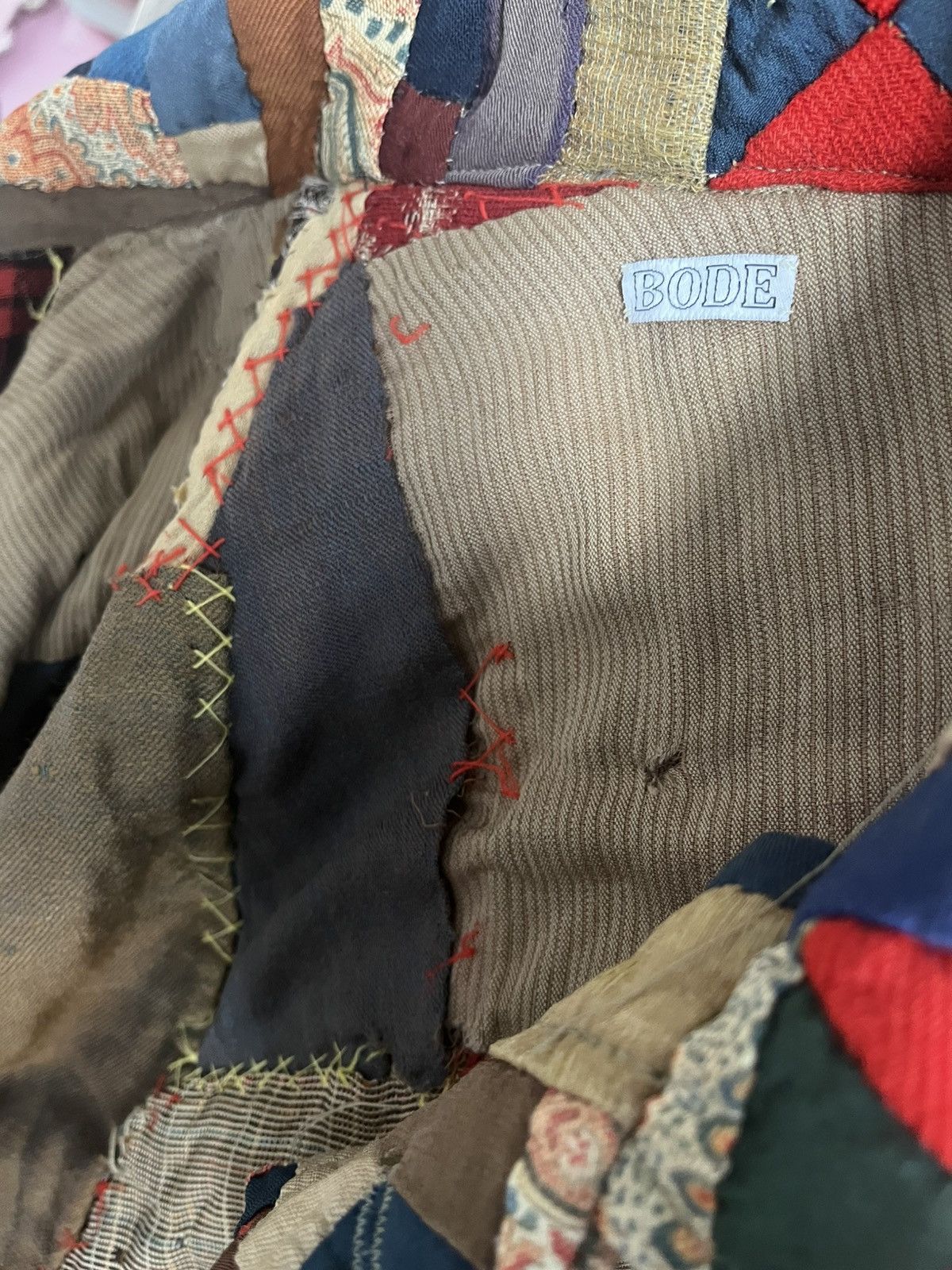Bode Vintage quilt blanket jacket by BODE Size US L / EU 52-54 / 3 - 4 Thumbnail