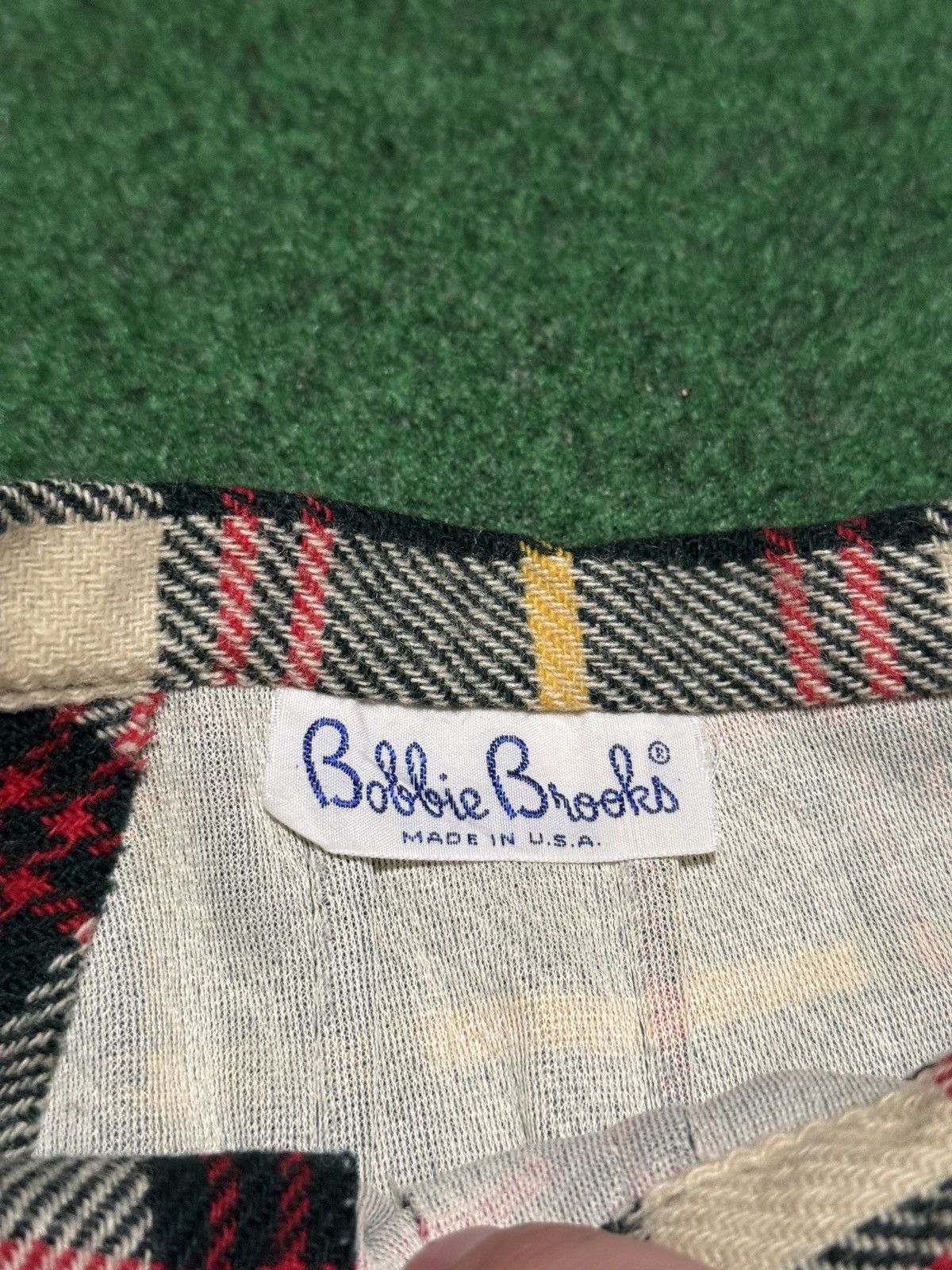 Vintage Bobby Brooks Tartan Plaid Pleated Skirt Kilt Vintage 70s 10 Size 32" / US 10 / IT 46 - 2 Thumbnail