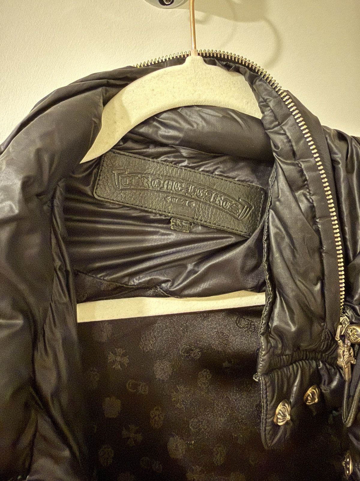 Chrome Hearts Chrome Hearts Jacquard Puffer Jacket Size US M / EU 48-50 / 2 - 8 Thumbnail