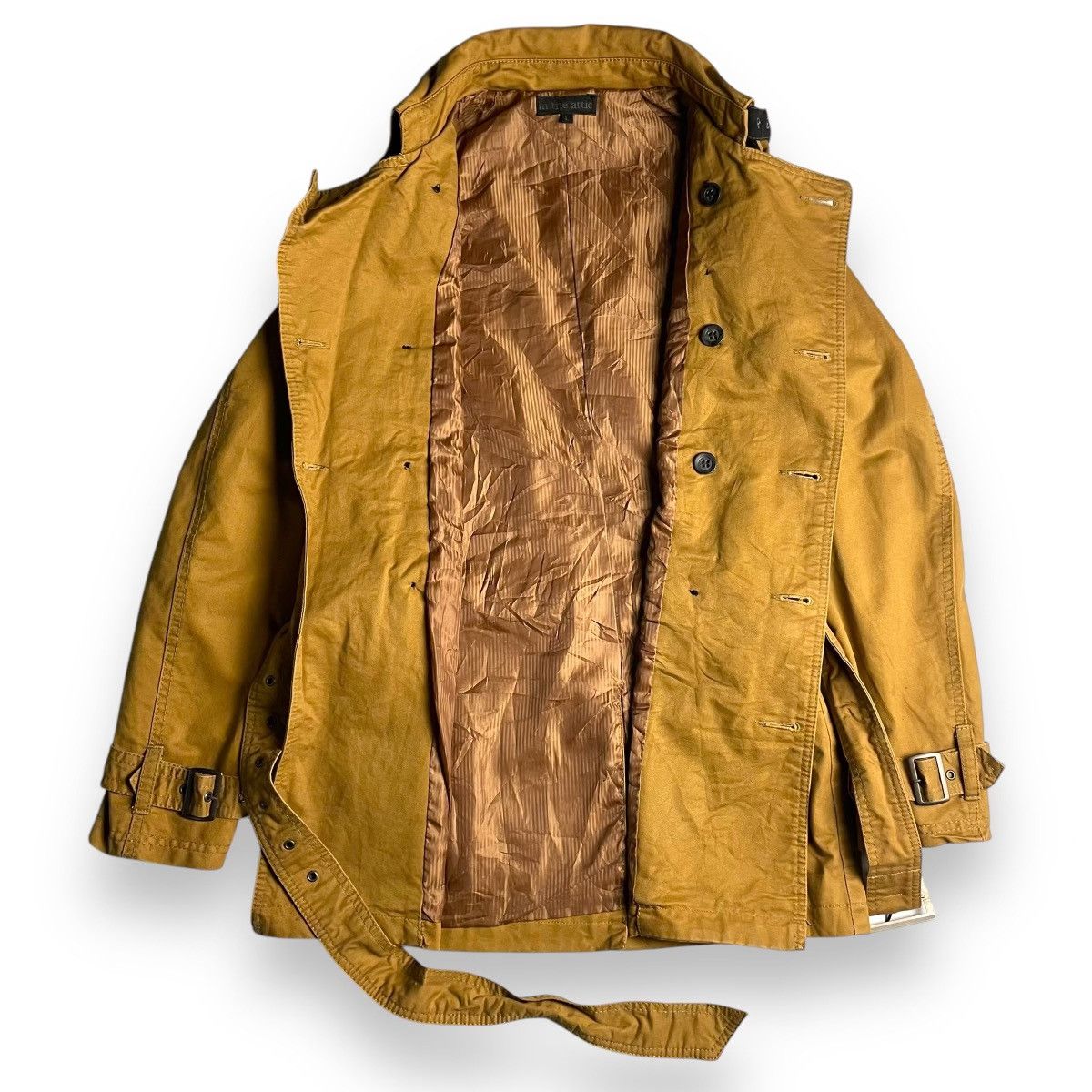 In The Attic × Japanese Brand IN THE ATTIC BELTED TRENCH COAT Size US L / EU 52-54 / 3 - 3 Thumbnail