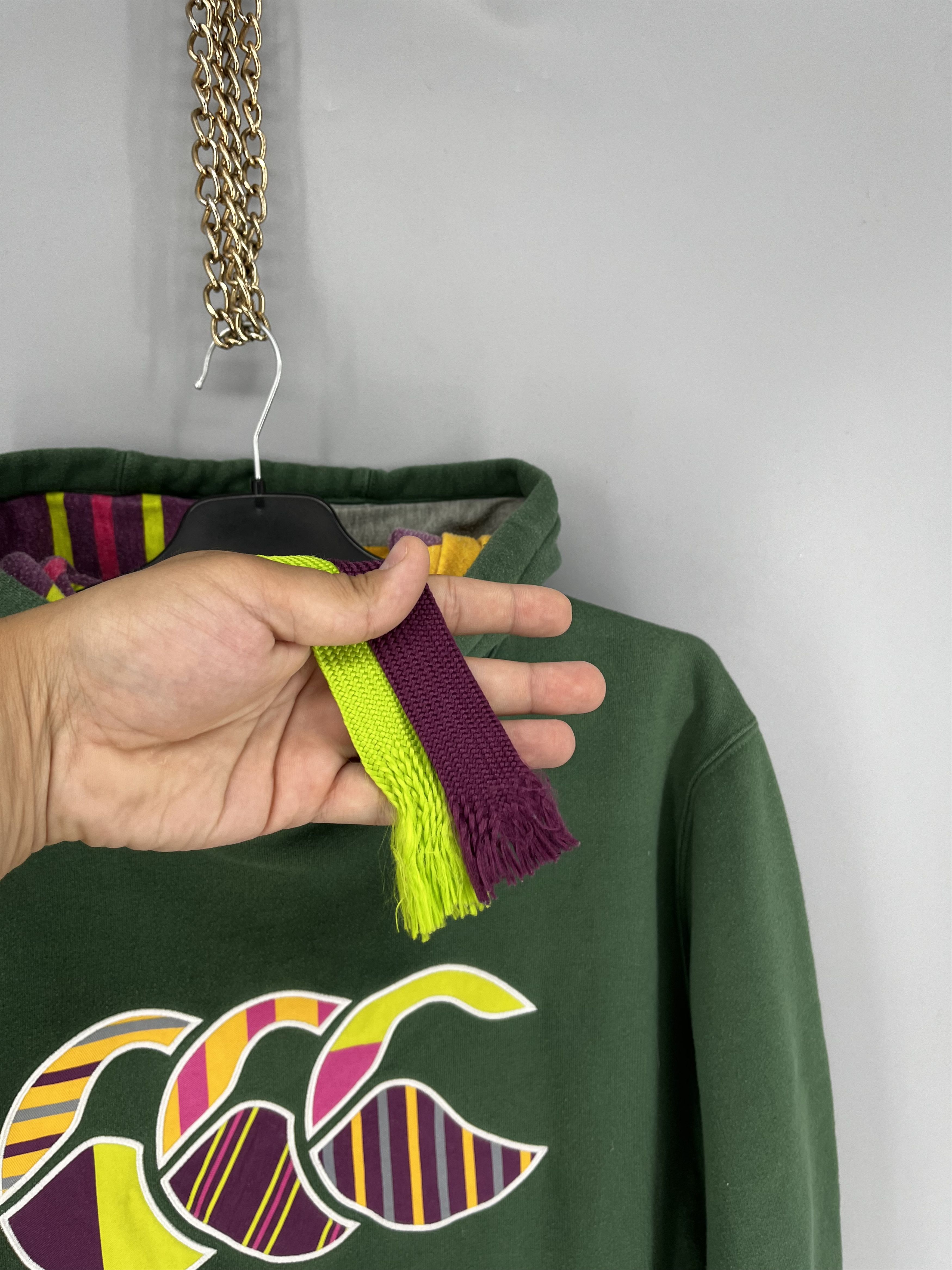 Other Vintage Canterbury Of New Zealand Rugby Green Hoodie M Size US M / EU 48-50 / 2 - 7 Thumbnail