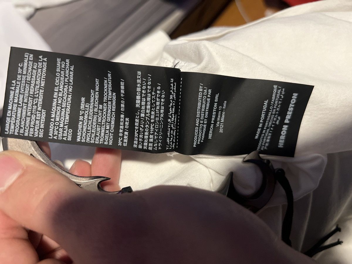Heron Preston heron T Size US XL / EU 56 / 4 - 4 Thumbnail