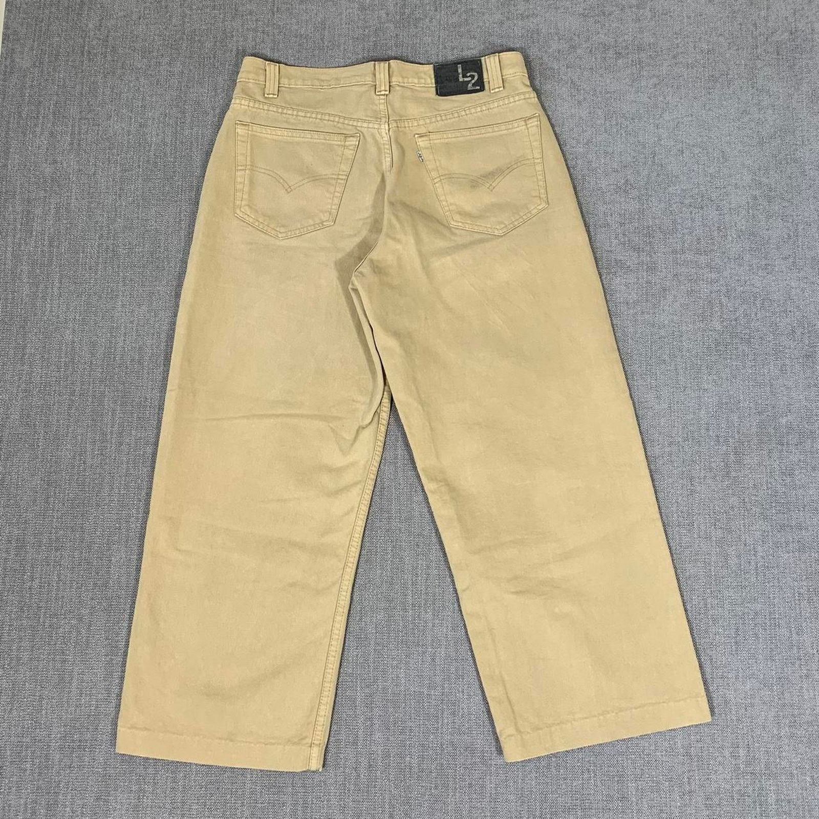 Levi's Vintage Levi's L2 wide leg Baggy jeans Size US 34 / EU 50 - 4 Thumbnail
