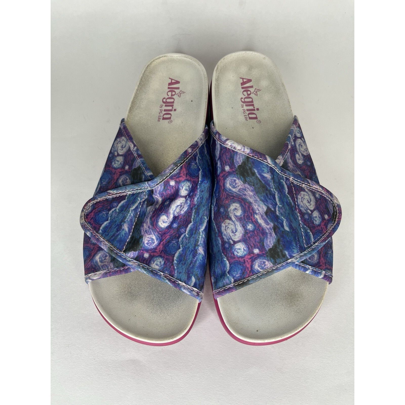 Allegri Alegria AIR-267 AIRIE Such A Monet Platform Slide Sandals Wo Size US 10.5 / IT 40.5 - 15 Thumbnail